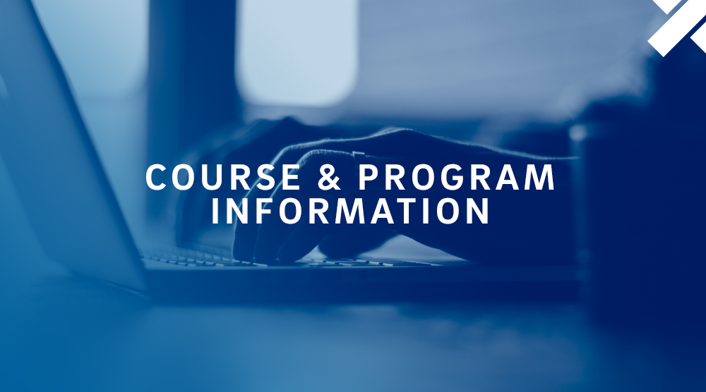 Course & Program Information